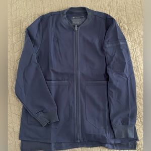 Figs Navy Bomber Jacket for Women